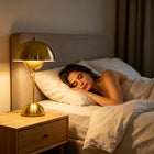 LED Mushroom & Flower Bud Desk Lamp with USB Charging, Touch Control, Kids Room Decor - BsBuy