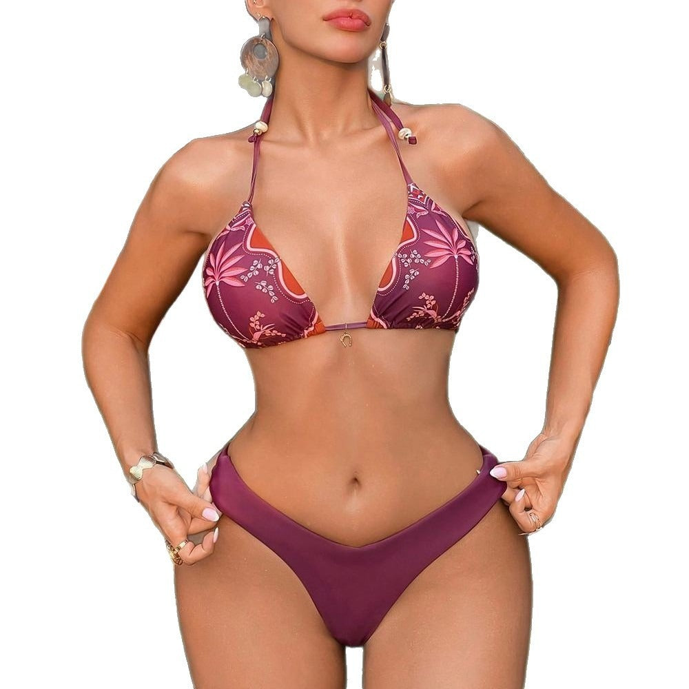 Printed split swimsuit - BsBuy
