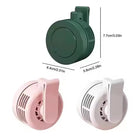 Outdoor Clip-On Fan for Camping & Fishing – Portable Bladeless Neck Fan, USB Rechargeable Belt Fan for Hiking & Travel - BsBuy