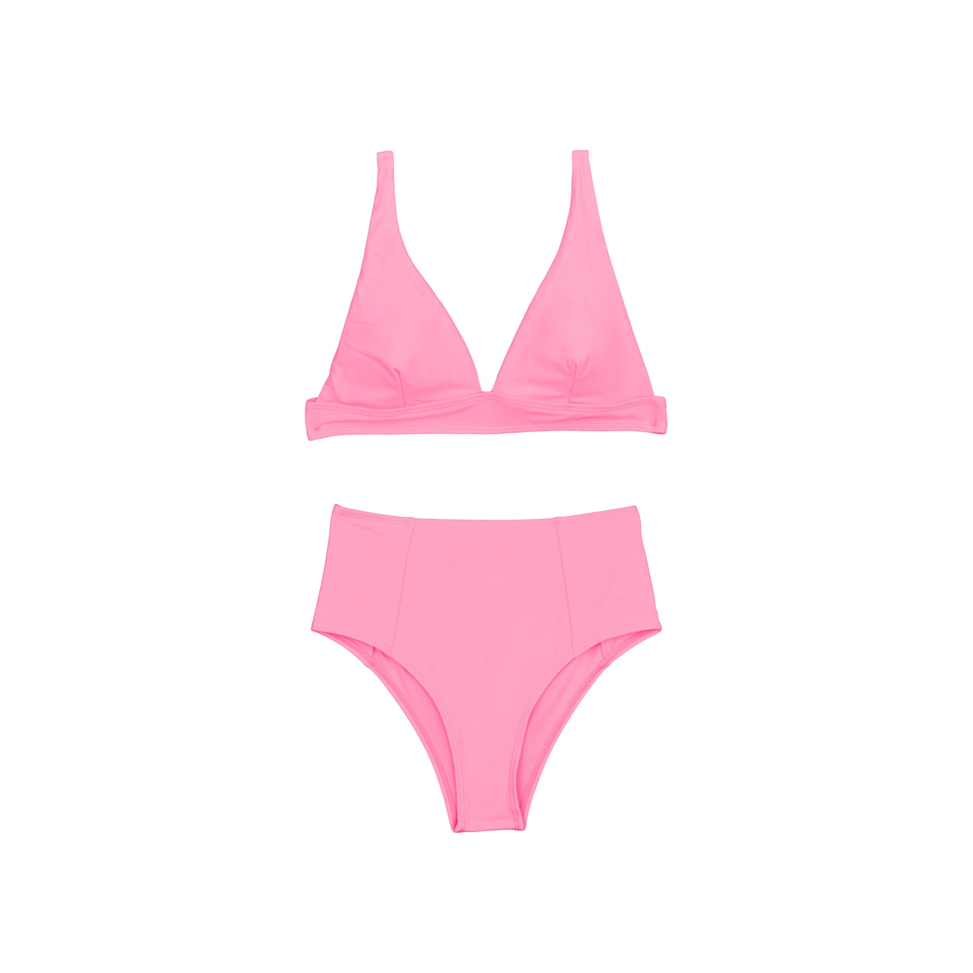 High-Waisted Separated Bikini Swimwear - BsBuy