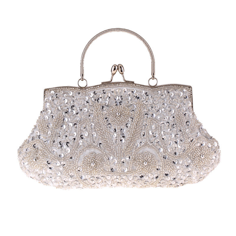 Beaded Bag Evening Bag Cheongsam Perfect Match Retro Bag Bridal Bag Bridesmaid Bag - BsBuy