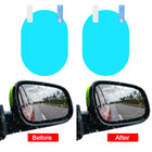 2PCS Car Mirror Window Clear Film Anti Dazzle Car Rearview Mirror Protective Film Waterproof Rainproof Anti Fog Car Sticker - BsBuy