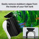 Strong Magnetic Aquarium Cleaner, Floating Algae Scraper Brush with Non-Slip Handle for Small, Medium & Large Fish Tanks - BsBuy