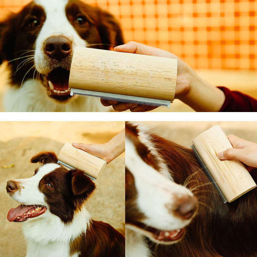 Wooden Pet Deshedding Comb — Premium Grooming Comb for Dogs & Horses - BsBuy