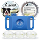 Pet Cat Dog Flea and Tick Prevention Silicone Collar with Insect Repellent Tag, Anti-Flea and Anti-Tick - BsBuy