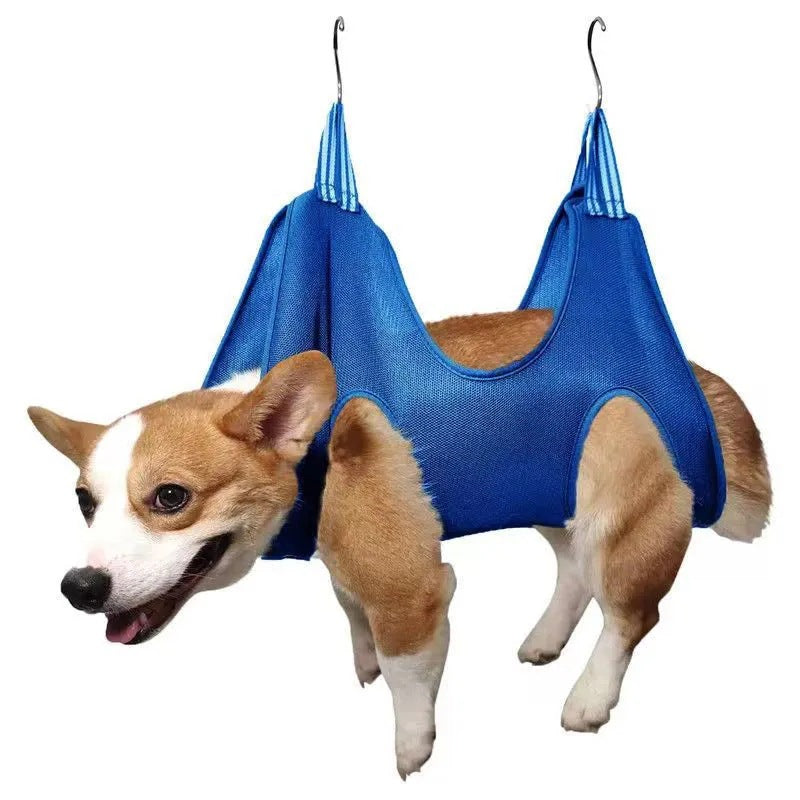 Pet Grooming Hammock for Cats and Dogs, Nail Trimming Bed, Small to Medium Size Pet Restraint Bag - BsBuy