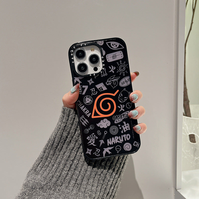 Naruto Anime iPhone Case – Hard PC Cover for iPhone 12–15 Pro Max - BsBuy
