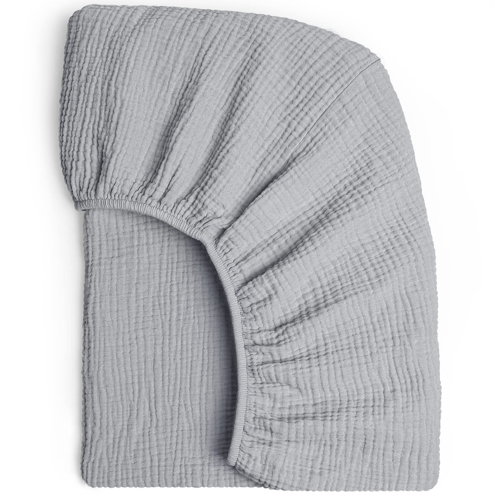 Pure Cotton Baby Washbasin Bed Cover — Cream Style | All Seasons | Multiple Patterns & Sizes - BsBuy