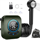 8000mAh Portable Camping Shower, IPX8 Waterproof Rechargeable Outdoor Shower Pump with Hose - BsBuy