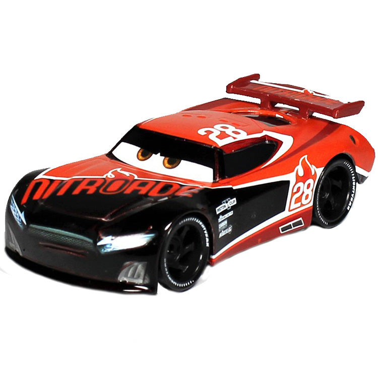 Racing Car Story Jackson Black Storm Toy Car Old Mo Alloy Car Model Old Mo Black Storm Children's Toy Car - BsBuy