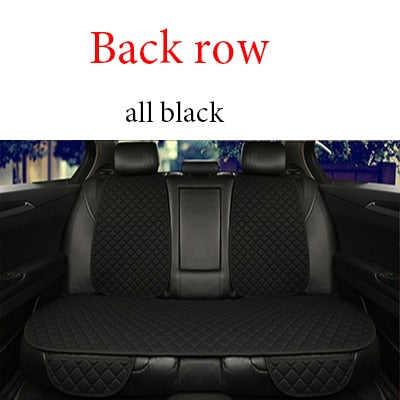 Comfortable Flax car seat cover protector Front or Rear Seat cushion pad cushion back  car accessories Suitable for all car mode - BsBuy