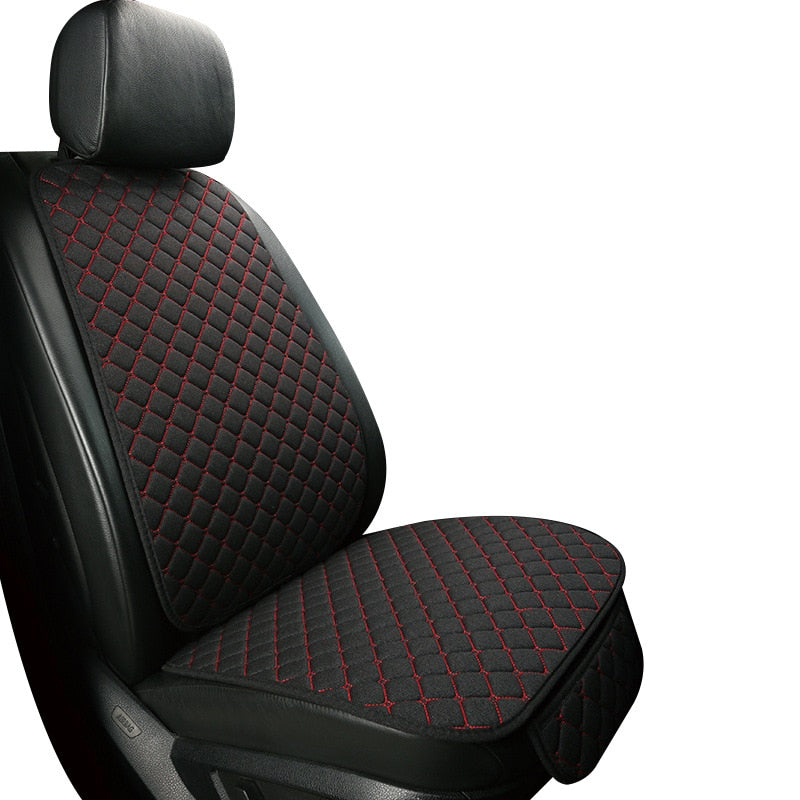 Comfortable Flax car seat cover protector Front or Rear Seat cushion pad cushion back  car accessories Suitable for all car mode - BsBuy