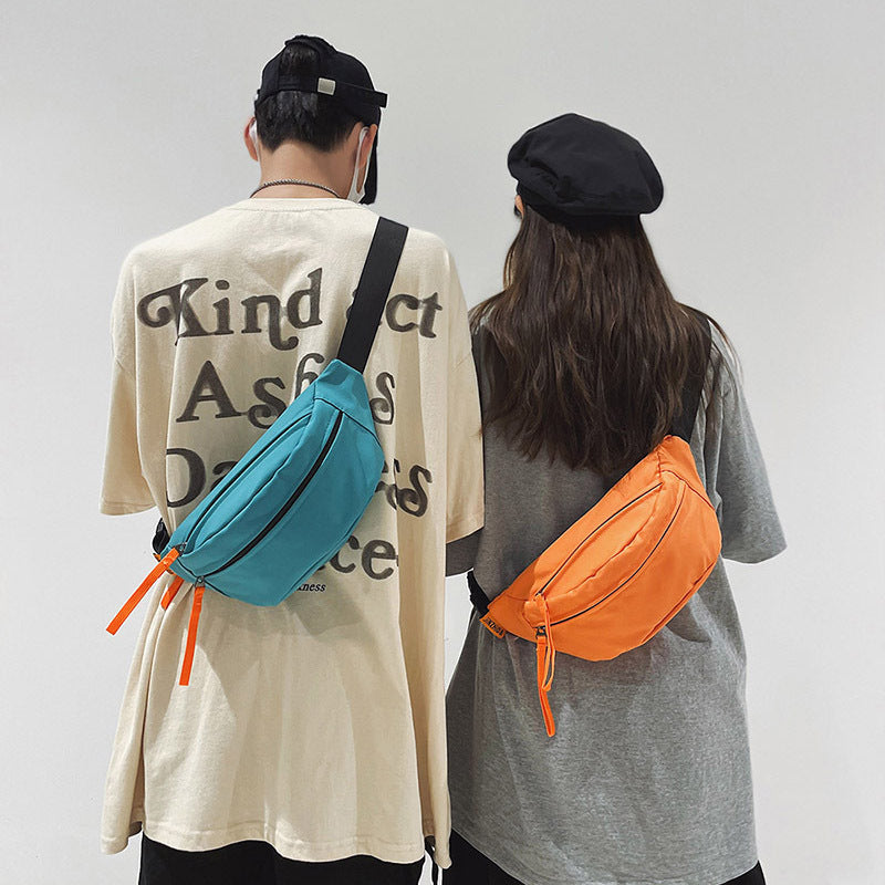 Crossbody bag men's waist bag small shoulder bag women's shoulder bag versatile chest bag - BsBuy