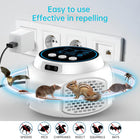 360° Ultrasonic Pest Repeller, High Power Indoor Rodent & Insect Repeller, Safe Plug-in Mosquito & Mouse Control - BsBuy