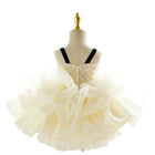 Summer Girls' Dress Mesh Puffy Strap Princess Dress Baby Birthday Formal Dress - BsBuy