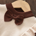Charming Knitted Sweater and Pleated Skirt Set for GirlsSpring and Autumn Fashion Two-Piece Princess Dress Outfit - BsBuy