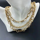 Vintage Pearl Chain Necklace – Multi-Wear Layering Style