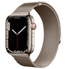 Compatible with Apple Watch, Two-Section Half-Circle Magnetic Milanese Steel Band for iWatch 11, Apple Watch Strap - BsBuy