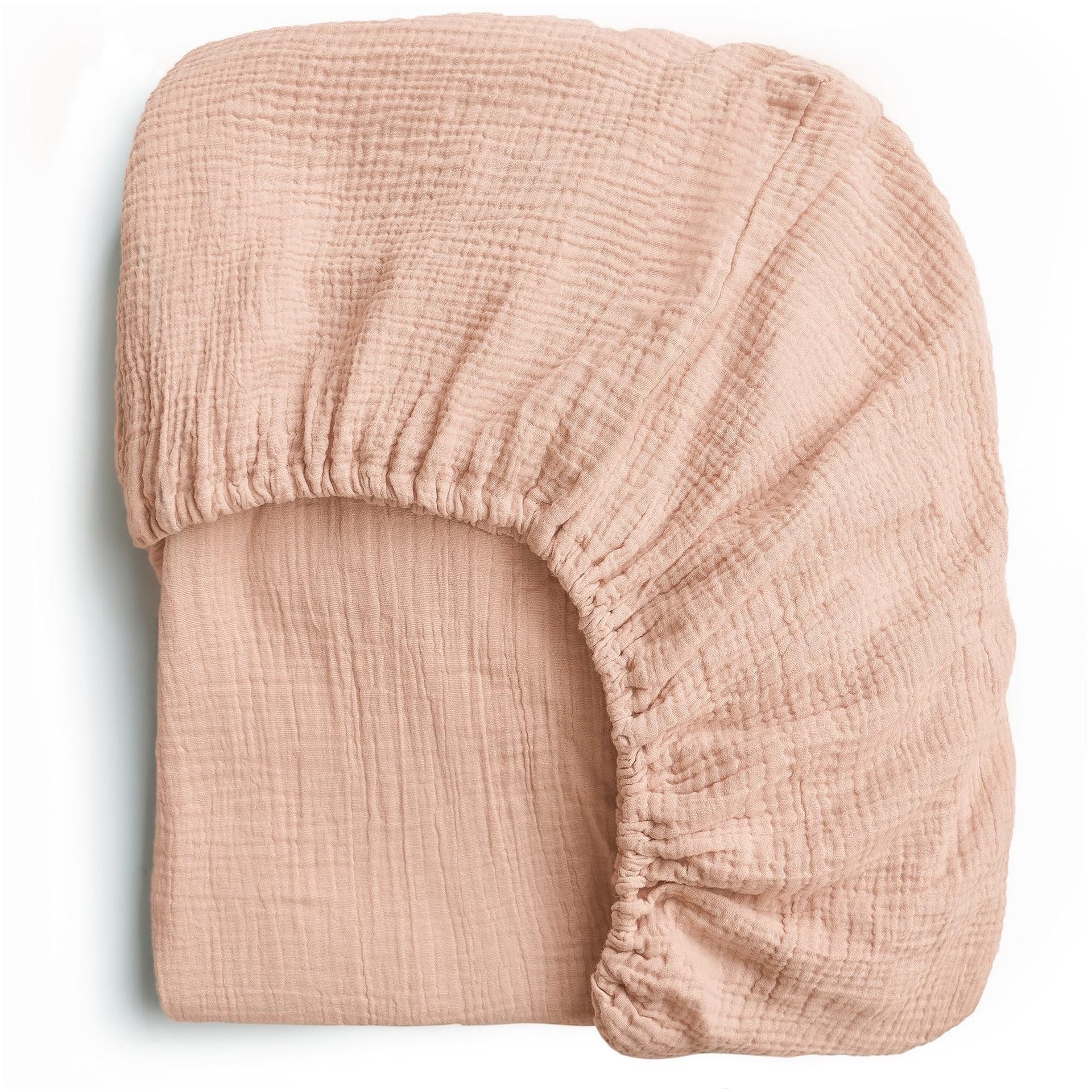 Pure Cotton Baby Washbasin Bed Cover — Cream Style | All Seasons | Multiple Patterns & Sizes - BsBuy