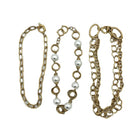 Vintage Pearl Chain Necklace – Multi-Wear Layering Style