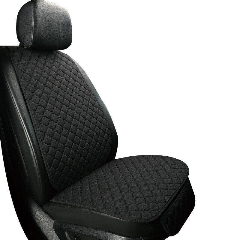 Comfortable Flax car seat cover protector Front or Rear Seat cushion pad cushion back  car accessories Suitable for all car mode - BsBuy