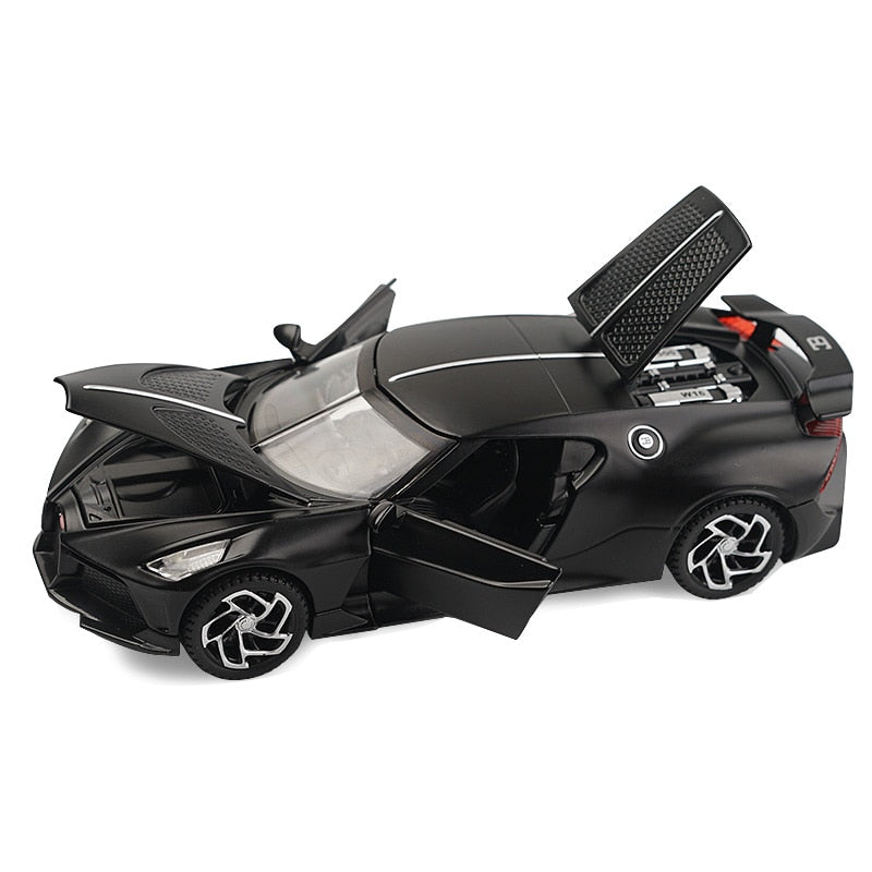 1:32 Toy Car Bugatti Lavoiturenoire Toy Alloy Car Diecasts & Toy Vehicles Car Model Miniature Scale Model Car Toys For Children - BsBuy
