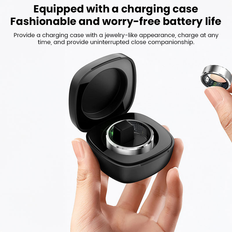 Xiaomi Smart Ring — Heart Rate, Blood Oxygen & Sleep Tracker | 5ATM Waterproof | Silver, Pink & Gold - BsBuy