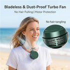 Outdoor Clip-On Fan for Camping & Fishing – Portable Bladeless Neck Fan, USB Rechargeable Belt Fan for Hiking & Travel - BsBuy