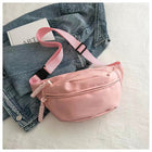 Crossbody bag women's casual bag canvas bag waist bag trendy sports chest bag - BsBuy