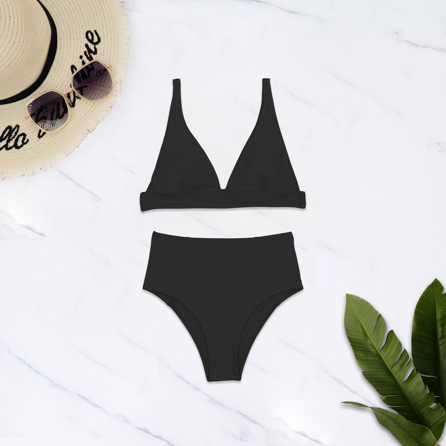 High-Waisted Separated Bikini Swimwear - BsBuy