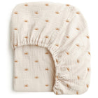 Pure Cotton Baby Washbasin Bed Cover — Cream Style | All Seasons | Multiple Patterns & Sizes - BsBuy