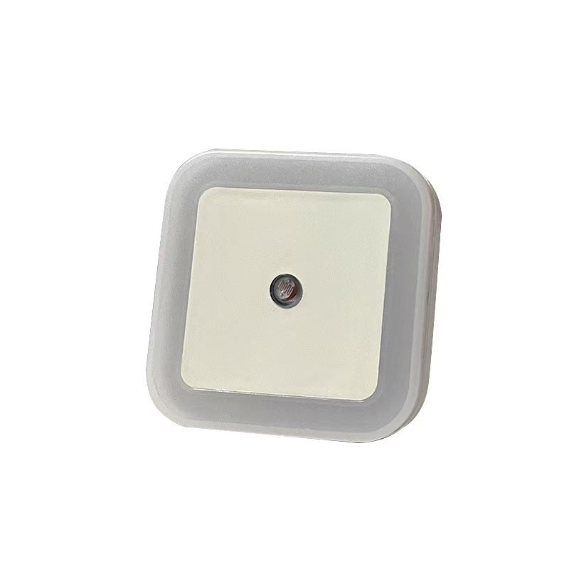 Square LED Night Light – Smart Light-Control Sensor | Plug-In Bedside Lamp - BsBuy