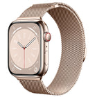 Compatible with Apple Watch, Two-Section Half-Circle Magnetic Milanese Steel Band for iWatch 11, Apple Watch Strap - BsBuy