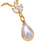 Pearl zircon collarbone chain - BsBuy