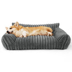 Luxury Pet Sofa Bed with Removable Washable Cover – All-Season Rabbit Fur Plush Dog Bed - BsBuy