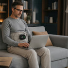 Electric Heating & Massage Waist Belt, Inflatable Airbag Lumbar Support for Back Pain and Posture Correction - BsBuy