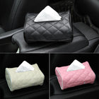 Luxury Leather Car Hanging Tissue Box – Stylish Car Organiser