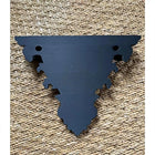 3D Printed Gothic Floating Shelf | Carved Wall Decor & Retro Plant Display Stand