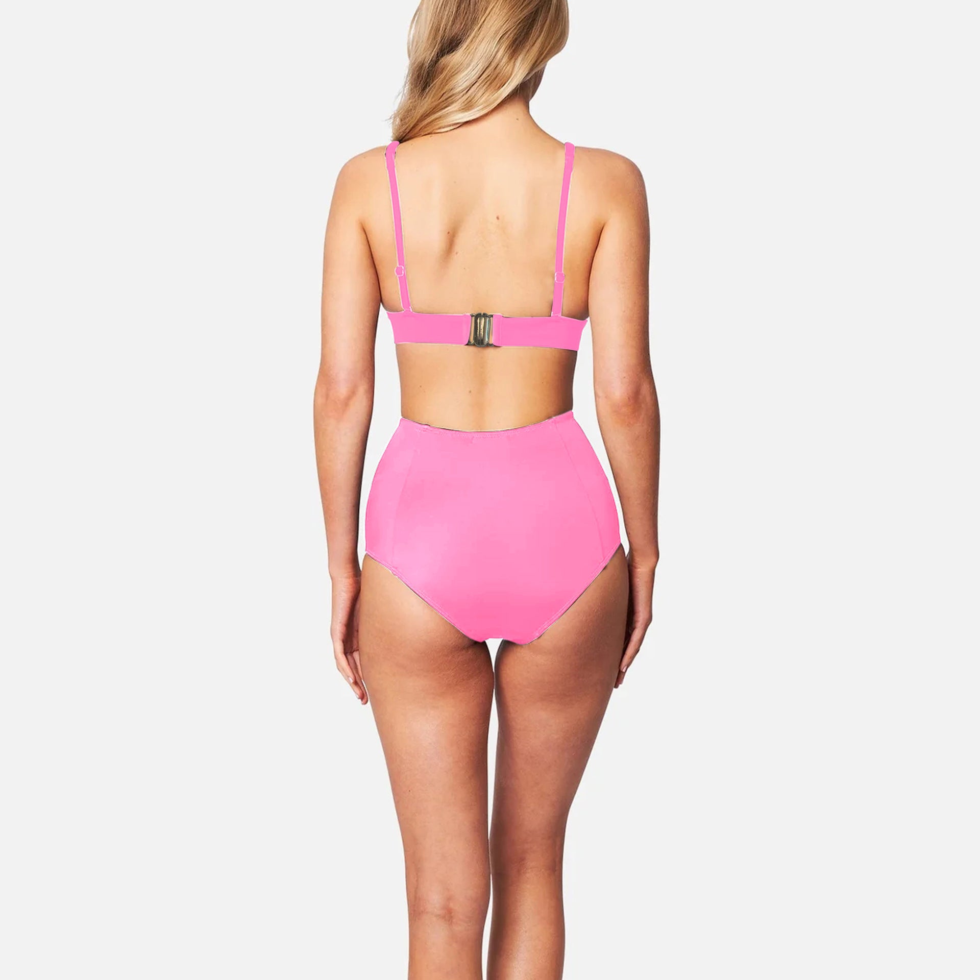 High-Waisted Separated Bikini Swimwear - BsBuy
