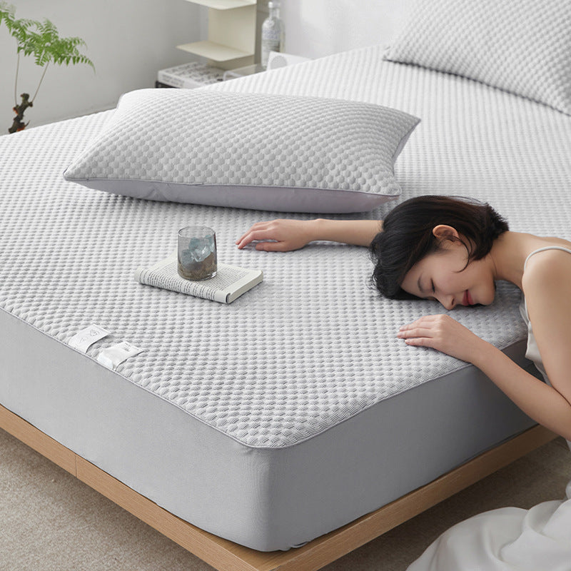 Summer Cooling Mat Set with Pillowcase | Ice Bean & Waffle | 6 Colours - BsBuy
