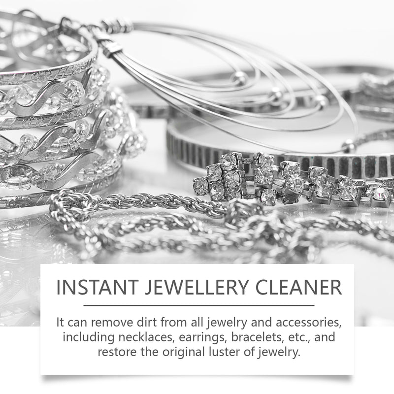 Jue-Fish Jewellery Cleaner, Jewelry Care Decontamination Cleaning Gold And Silver Glass Surface Black Care Cleaner