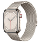 Compatible with Apple Watch, Two-Section Half-Circle Magnetic Milanese Steel Band for iWatch 11, Apple Watch Strap - BsBuy