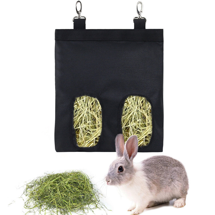 Rabbit Feeding Bag Pet Thatched Bag Mole Feeding Bag Hay Bag Feeder Bag - BsBuy