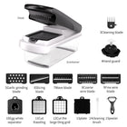 15-in-1 Multifunctional Vegetable Slicer & Grater Set - BsBuy