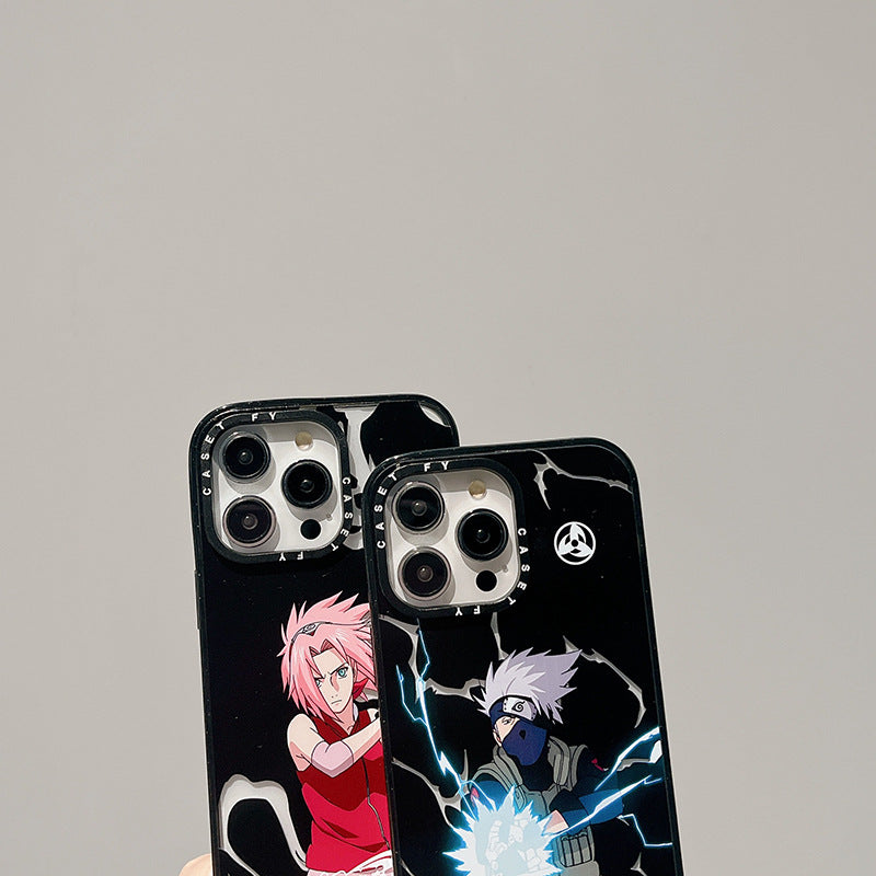 Naruto Anime iPhone Case – Hard PC Cover for iPhone 12–15 Pro Max - BsBuy