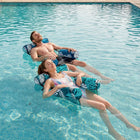 Inflatable Pool Hammock Float — Foldable Water Lounge Chair & Recliner for Adults | Blue & Green - BsBuy