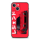 Luxury Phone Case For iPhone 11 12 13 15 14 Pro Max X XR XS 7 8 Plus SE 2020 Black Soft Cover Funda JDM Tokyo Drift Sports Car - BsBuy