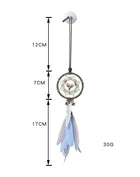 Dream Catcher Car Rearview Mirror Pendant – Boho Feather Hanging Ornament - BsBuy