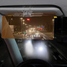 1Pcs Car Sun Visor HD Anti Sunlight Dazzling Goggle Day Night Vision Driving Mirror UV Fold Flip Down Clear View Car Styling - BsBuy