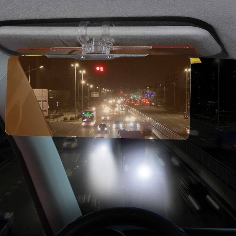 1Pcs Car Sun Visor HD Anti Sunlight Dazzling Goggle Day Night Vision Driving Mirror UV Fold Flip Down Clear View Car Styling - BsBuy